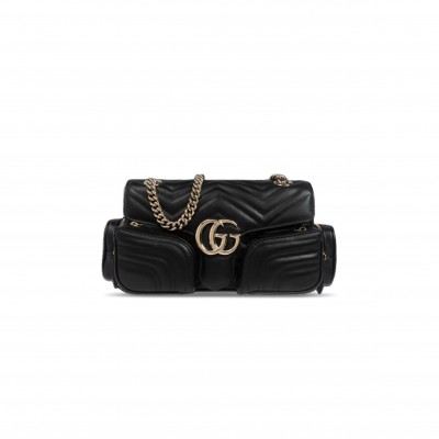 GUCCI GG MARMONT SMALL MULTI-POCKET BAG 795228 (25.5*15*7cm)